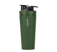 MARVIN THE SHAKED - Termo Batidor Acero Inoxidable 750 ml - Conserva frío 12 horas - Conserva calor 8 horas - Diseño Premium para Smoothies, Protein Shakes y Estilo Activo - Sin BPA (Cadet)