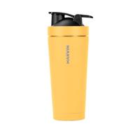 MARVIN THE SHAKED - Termo Batidor Acero Inoxidable 750 ml - Conserva frío 12 horas - Conserva calor 8 horas - Diseño Premium para Batidos, Proteína y Estilo Activo - Sin BPA