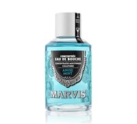 Marvis Anise Mint Enjuague Bucal, 1 x 120 ml | Sin Alcohol, Previene Acumulación de Placa, Cuida Dientes y Encías, Mezcla de Menta y Anís, Refrescante, Producto Italiano