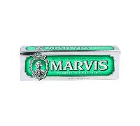 Marvis Pasta de dientes de menta, clásica y fuerte, 85 ml, gel dentífrico con garantía de sabor, pasta dental para un frescor revitalizante y duradero