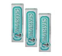 Marvis - Pasta de dientes Anise Mint 85 ml para cuidado bucal premium, con flúor y xilitol contra caries, fórmula vegana concentrada y sin conservantes