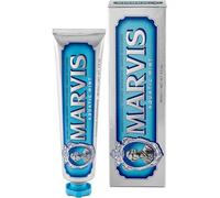 Marvis Pasta de dientes de menta acuática, 85 ml, dentífrico para la higiene dental, elimina la placa y cuida las encías, frescor duradero