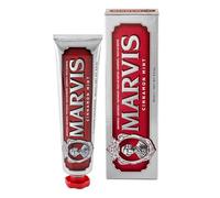 Marvis Pasta de dientes de menta y canela, 85 ml, dentífrico que ayuda a eliminar la placa y cuida las encías, higiene dental, frescor duradero
