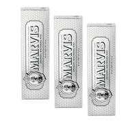 Marvis Pasta de dientes blanqueadora para fumadores, menta, 85 ml, blanqueador dental que elimina la placa, para un blanqueamiento dental natural