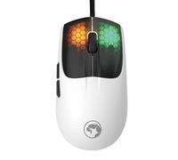 MARVO M727 M727 RGB USB 12000DPI - Ratón para juegos de 6 botones, color blanco