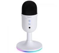 Marvo Mic-06 Wh Wired Microphone Rgb White NUEVO