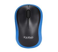 MARVO Office 2.4G - Ratón inalámbrico con 3 Botones 3D dpi: 800/1200/1600, 3 Millones de clics, batería 1 x AA Azul (DWM100BL)