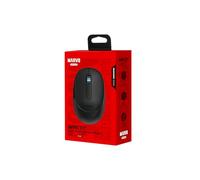 MARVO WM111-BK Ratón inalámbrico, modo dual Bluetooth 5.2 y 2.4GHz, 6 botones programables, 1600 DPI, recargable