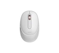 MARVO WM111SW - Ratón óptico inalámbrico (1600 DPI, 6 botones, programables), color blanco