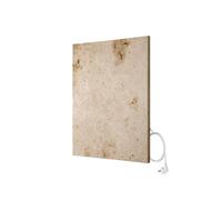 Marwona Calefactor de infrarrojos de mármol con termostato I 500 W I Jura B-500 I Radiador Eléctrico de Pared Eficiente I 5 años de garantía I Calidad alemana I Qualidad B