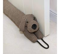 Marwood Burlete Decorativo para Debajo de la Puerta, 91 cm para Puerta y Ventana, Tope de Aire para Puerta y Ventana, Tope de Aire para Puerta con Peso, Bloqueador de Ruido de Serpiente para Parte