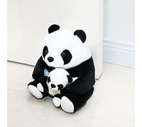 Marwood Cute Door Stopper Decorative Door Stops for Home and Office, Panda Weighted Interior Doorstop Fabric Stuffed Animal Door Stopper Floor Decorative