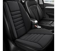 MARXAN Cojin Asiento Coche y Cojín Lumbar para Citroen C3 C2 C3 XR C4 Cactus, Funda Asientos Delanteros con Respaldo Antideslizante Transpirable Interior Accesorios,A/Black