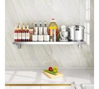 MARXAN Mesa abatible montada en la Pared de Varios tamaños 50/60/80/90/100/120 cm, Escritorio Flotante Plegable para Cocina/estación de Trabajo de computadora/Barra de Desayuno(L80xW40cm/L31xW16in)