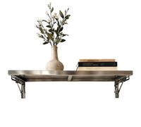 MARXAN Mesa De Comedor De Pared Escritorio - Mesa Colgante Lateral Plegable para Espacios Pequeños, Banco De Trabajo para Computadora Plegable De Varios Tamaños Opcional(L80xW30cm/L31xW12in)