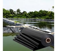 MARXAN Revestimiento para Estanque Grande Revestimiento para Estanque de Peces Impermeable Negro de 0,13 mm, Membrana para Piscinas de Jardín de 8x12m 10x15m para Piscinas Koi, Fuentes(4x5m)