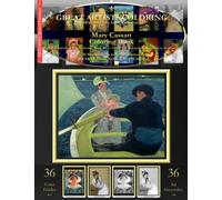 Mary Cassatt Coloring Book: Mary Cassatt Grayscale Coloring Book #1 - Color The Greatest Compositions In History