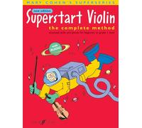 Mary cohen : superstart violin 1 (new edition) - recueil + support audio - violon: The Complete Method, Essential Skills and Pieces for Beginner to Level 1