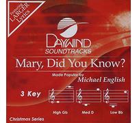 Mary Did You Know [Accompaniment/Performance Track]