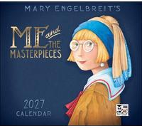 Mary Engelbreit's ME and the Masterpieces 2027 Deluxe Wall Cal (Importación USA)