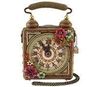 MARY FRANCES, Time of Your Life-Bolso de mano con reloj con asa superior Para mujer, Multicolor