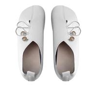 Mary Jane Flats - Bailarinas de cabeza redonda, zapatos de balerina clásicos, planos para mujer, suaves y cómodos, suaves y cómodos, sandalias con correa cerrada, zapatos de baile para exteriores