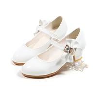 Mary Jane - Zapatos de ballet para niña, zapatos de boda, zapatos de ballet, fiestas, carnaval, bailar, niñas, brillantes, princesas, tacones altos, lentejuelas, niños, cosplay, tacón, sandalias