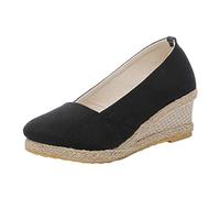 Mary Jane Zapatos Espadrilles Sandalias Plataforma Bailarinas Ligeras Sandalias de Cuña Transpirables Sandalias Orthopédicas Sandalias Delanteras Cerradas Sandalias Romanas Zapatos de Nube Plataforma