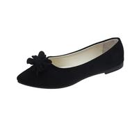 Mary Jane - Zapatos para mujer, cómodos, elegantes, para el tiempo libre, antideslizantes, suela suave, transpirables, para el trabajo, los viajes y la vida cotidiana, Negro , 43 EU