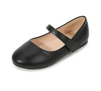 Mary Jane - Zapatos planos para niñas, Black, 13 UK Child 3X-Narrow