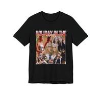 Mary-Kate and Ley Olsen Twin Shirt Holiday In The Sun Nostalgic Gift Black XXL