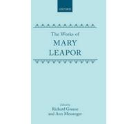 Mary Leapor The Works of Mary Leapor (Tapa dura) Oxford English Texts