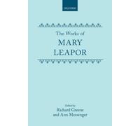 Mary Leapor The Works of Mary Leapor (Tapa dura) Oxford English Texts