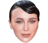 Mary Leest (Dark Hair) Big Head. Máscara más grande que la vida.