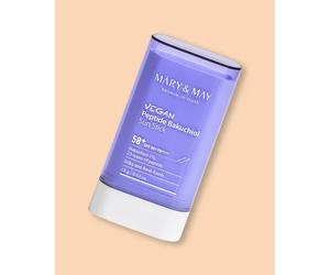 Mary & May Barra facial de protección solar Vegan Peptide Bakuchiol Sun Stick SPF 50 - 18 g