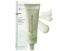 Mary&May Bergamot & Pear Refreshing Hand Cream (Edición Seúl) - Hidratante de Manos Vegano Coreano - Aroma Cítrico Refrescante - Textura de Gel-Crema Ligera y No Grasosa, 50ml
