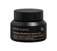 Mary&May Crema de Mora con Idebenona | Hidratante Antioxidante Coreano con 5 Ceramidas y Ácido Hialurónico| Apta para Todo Tipo de Piel (70 g / 2.46 oz.)
