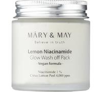 Mary & may Pack MASCARILLA FACIAL LIMPIADORA Glow Niacinamida Limón - 125g