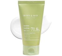 Mary&May Gel Crema Calmante para Piel Sensible - Alivio instantáneo de enrojecimiento y efecto refrescante, con extractos de árbol de té y Houttuynia cordata - Acabado fresco y no pegajoso, 100g