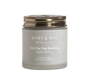 Mary&May - Mascarilla Exfoliante Cica Tea Tree Soothing Wash Off Mask Pack