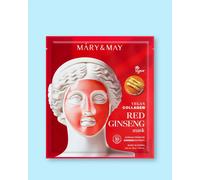 Mary & May Mascarilla facial con colágeno vegano y ginseng Vegan Collagen Red Ginseng Mask - 30 g / 1 ud
