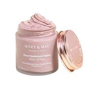 Mary&May Mascarilla Vegana de Rosa e Hialurónico Hidratante - Mascarilla Cremosa para Hidratar, Purificar Poros y Suavizar la Piel - Skincare Coreano, 110g