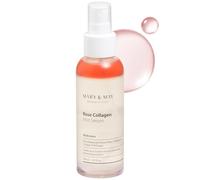 Mary&May Rose Collagen Mist Serum - Spray facial con esencia de doble capa - Hidratación instantánea, luminosidad, efecto antiedad y piel radiante con agua de rosa damascena, 100ml