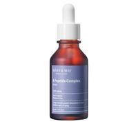 Mary&May Serum con Complejo de 6 Péptidos - Avanzada mejora de arrugas con efecto reafirmante y lifting - Cuidado facial coreano - Sin fragancia, hipoalergénico, de rápida absorción, 30ml