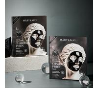 Mary&May - Set de Mascarilla Vegan Collagen Charcoal PDRN