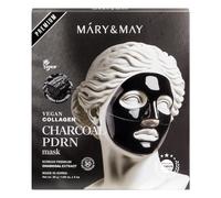 Mary&May - Vegan Collagen Charcoal PDRN Mask - 30g*4ea
