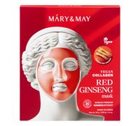 Mary&May - Vegan Collagen Red Ginseng Mask - 30g*4ea