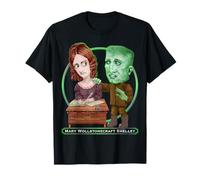 Mary Shelley, escritora gótica Inglesa Frankenstein Vision Camiseta