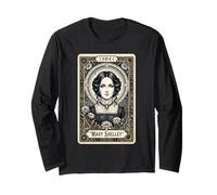Mary Shelley Horror Literatura Gótica Manga Larga