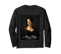 Mary Shelley Horror Literatura Gótica Manga Larga